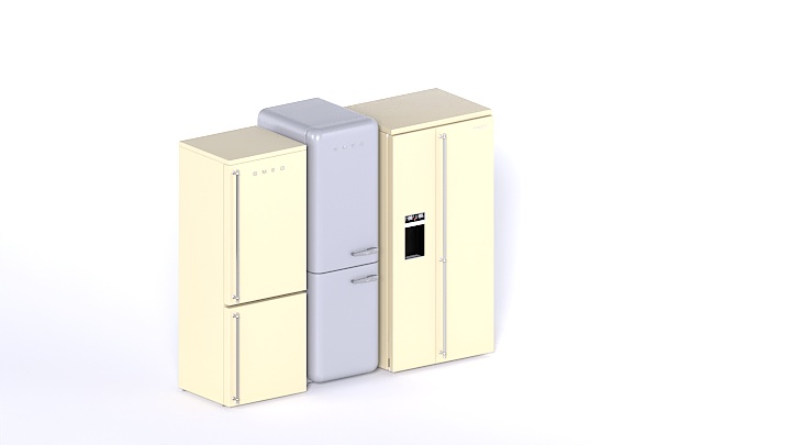 渲染模型_冰箱053