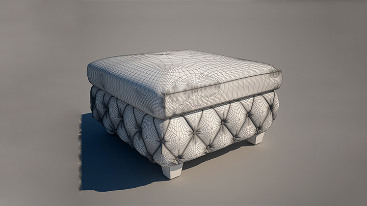 渲染模型_凳子181