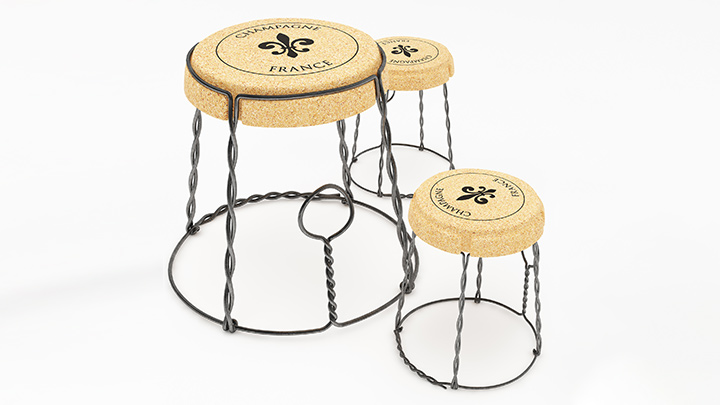 渲染模型_凳子186