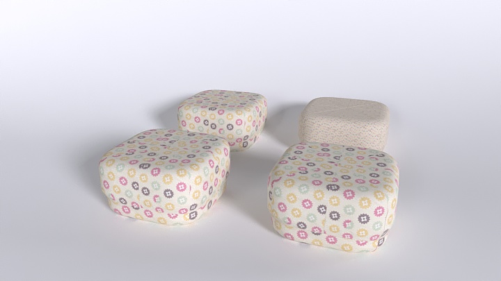 渲染模型_凳子190