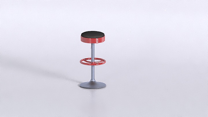 渲染模型_凳子197