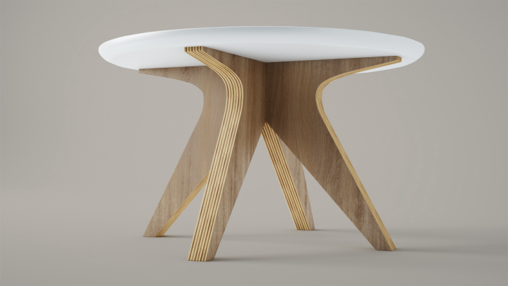 渲染模型_凳子203