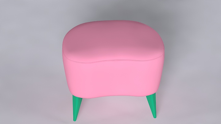 渲染模型_凳子218