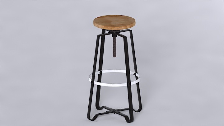 渲染模型_凳子222