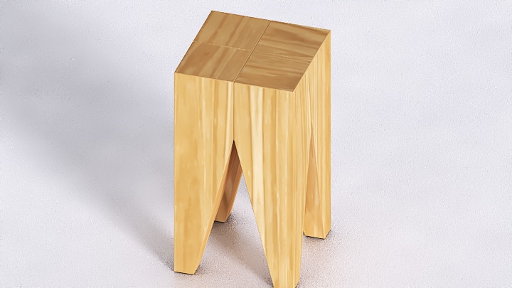 渲染模型_凳子316