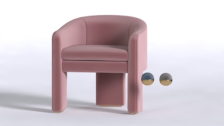 渲染模型_凳子357