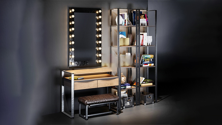 渲染模型_化妆柜001