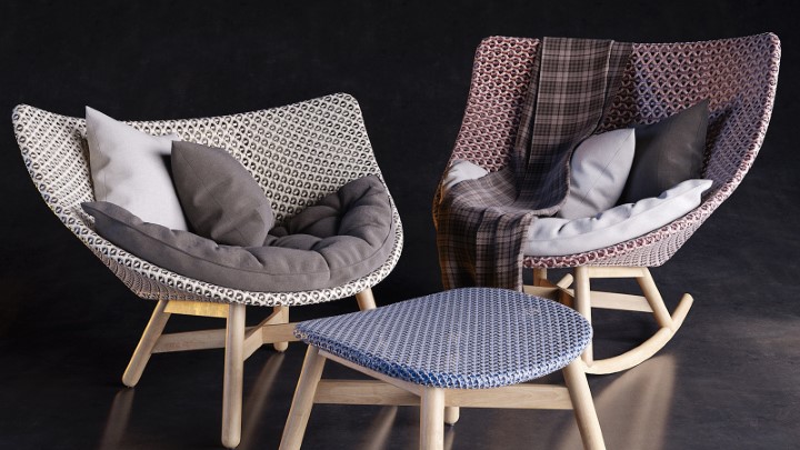 渲染模型_卓椅002