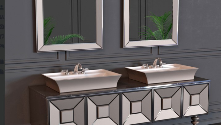 渲染模型_卫生间洗漱池013