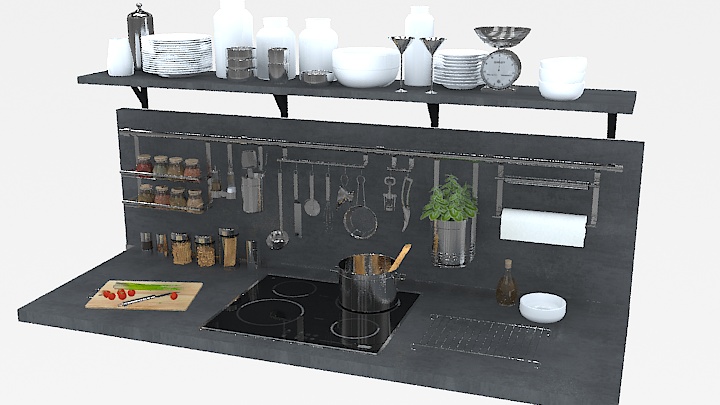 渲染模型_厨具017