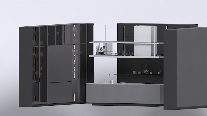 渲染模型_厨房050