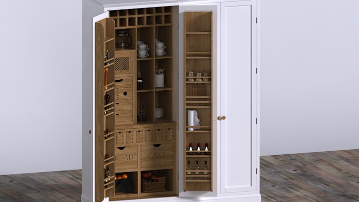 渲染模型_厨房058