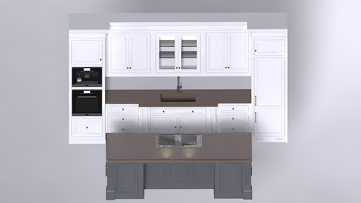 渲染模型_厨房075