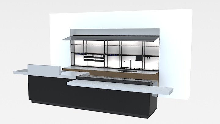 渲染模型_厨房116