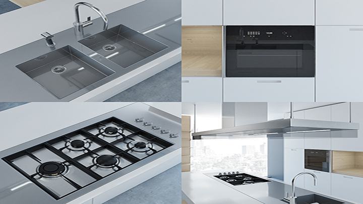 渲染模型_厨房家具002