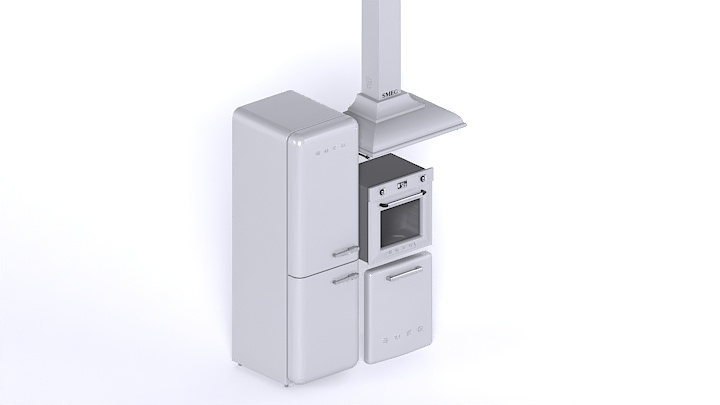 渲染模型_厨房电器001