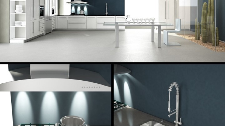 渲染模型_厨房软装011