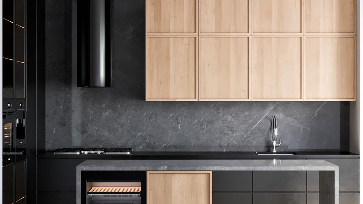 渲染模型_厨房软装022