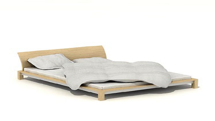 渲染模型_双人床046