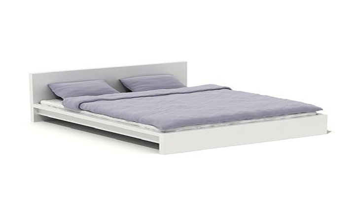 渲染模型_双人床056