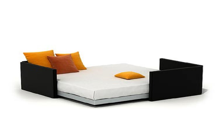 渲染模型_双人床069