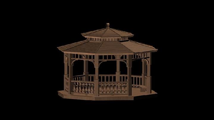 渲染模型_古亭023