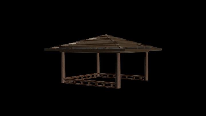 渲染模型_古亭047