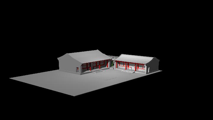 渲染模型_古代建筑006