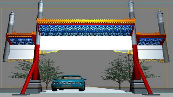 渲染模型_古代建筑025