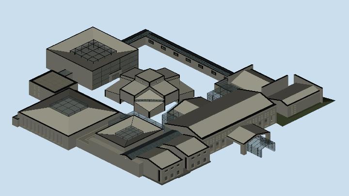 渲染模型_古代建筑074