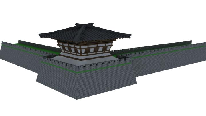 渲染模型_古建004