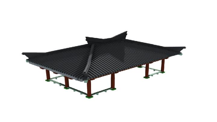 渲染模型_古建008