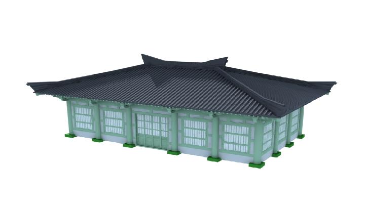 渲染模型_古建016