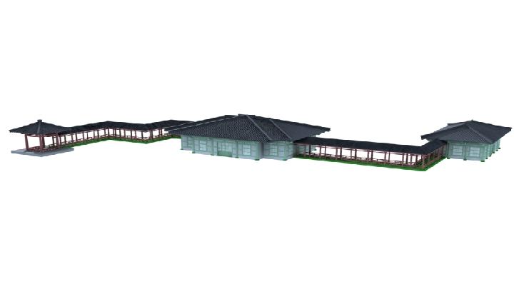 渲染模型_古建020