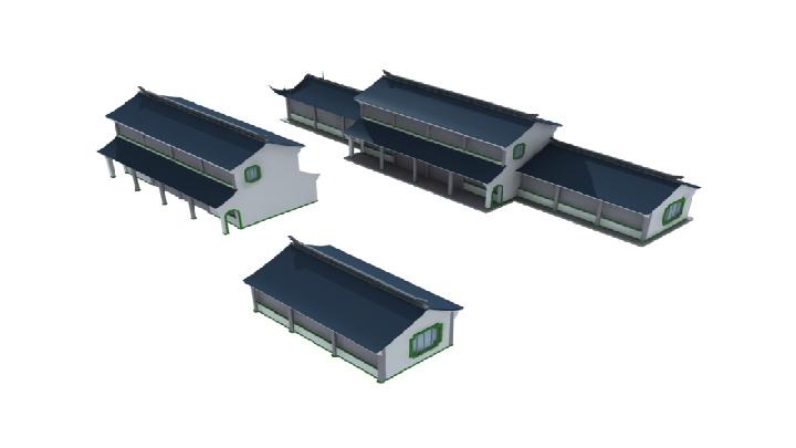 渲染模型_古房004