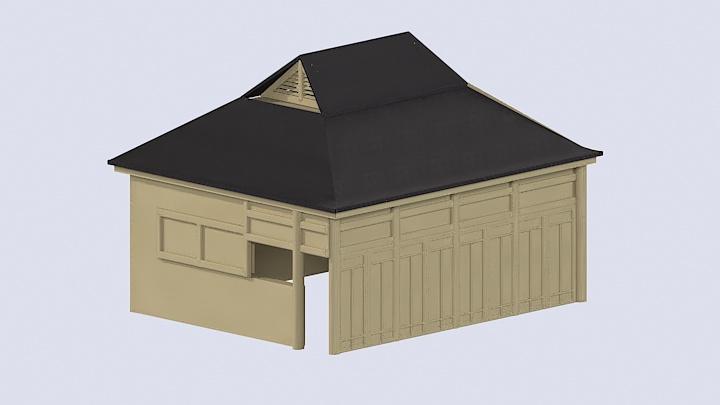 渲染模型_古房026