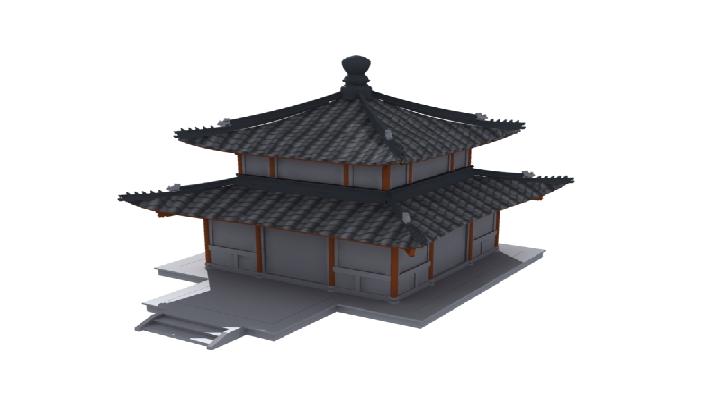 渲染模型_古房041