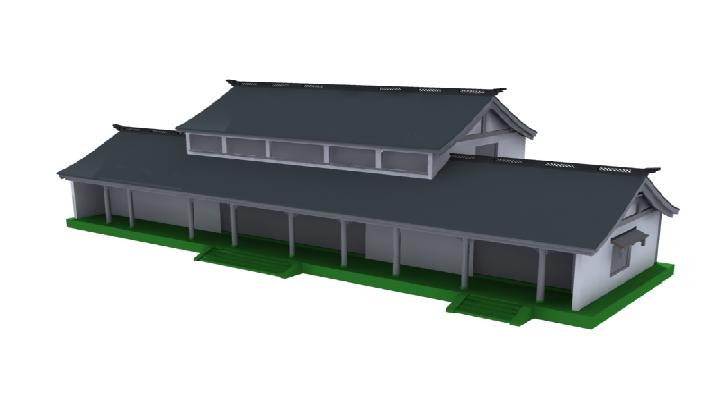 渲染模型_古房072