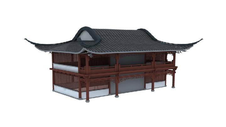 渲染模型_古房092