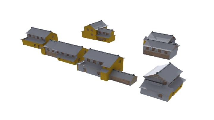 渲染模型_古房094