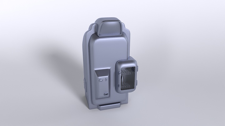 渲染模型_可乐贩卖机001