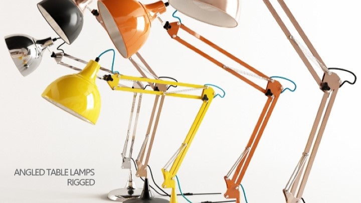 渲染模型_台灯276