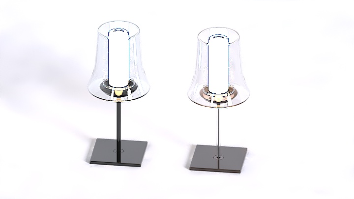 渲染模型_台灯323