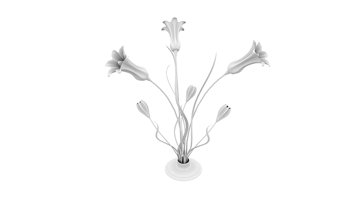 渲染模型_台灯325