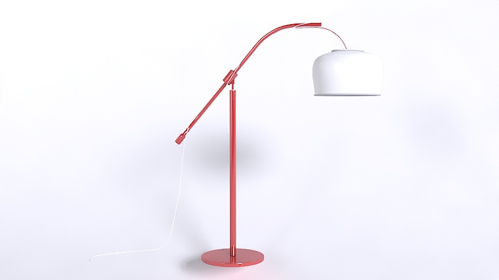 渲染模型_台灯355