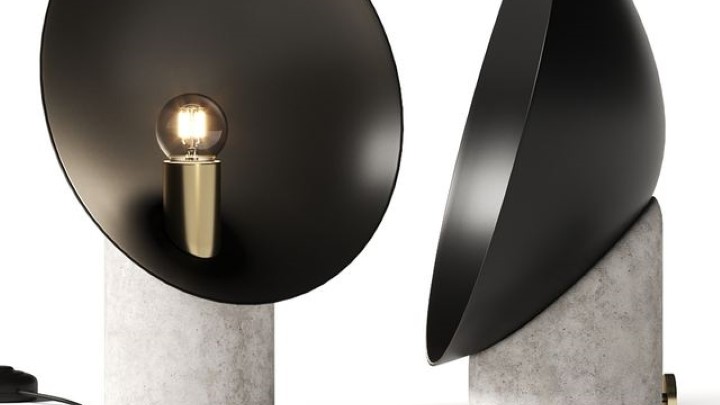 渲染模型_台灯377