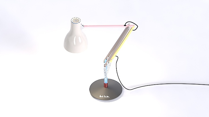 渲染模型_台灯388