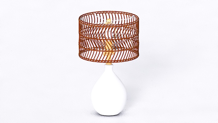 渲染模型_台灯389