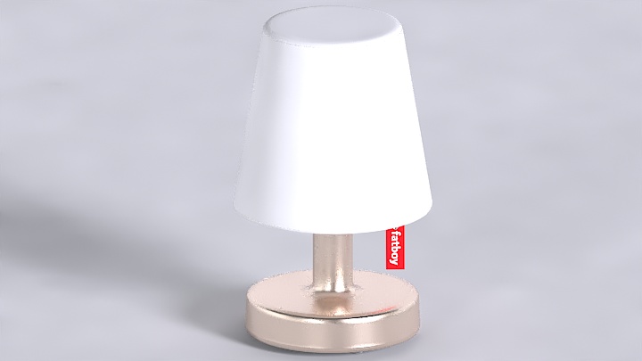 渲染模型_台灯396