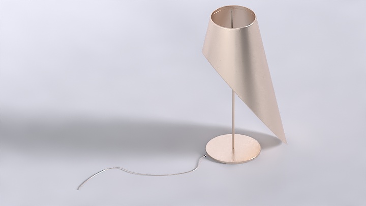 渲染模型_台灯397